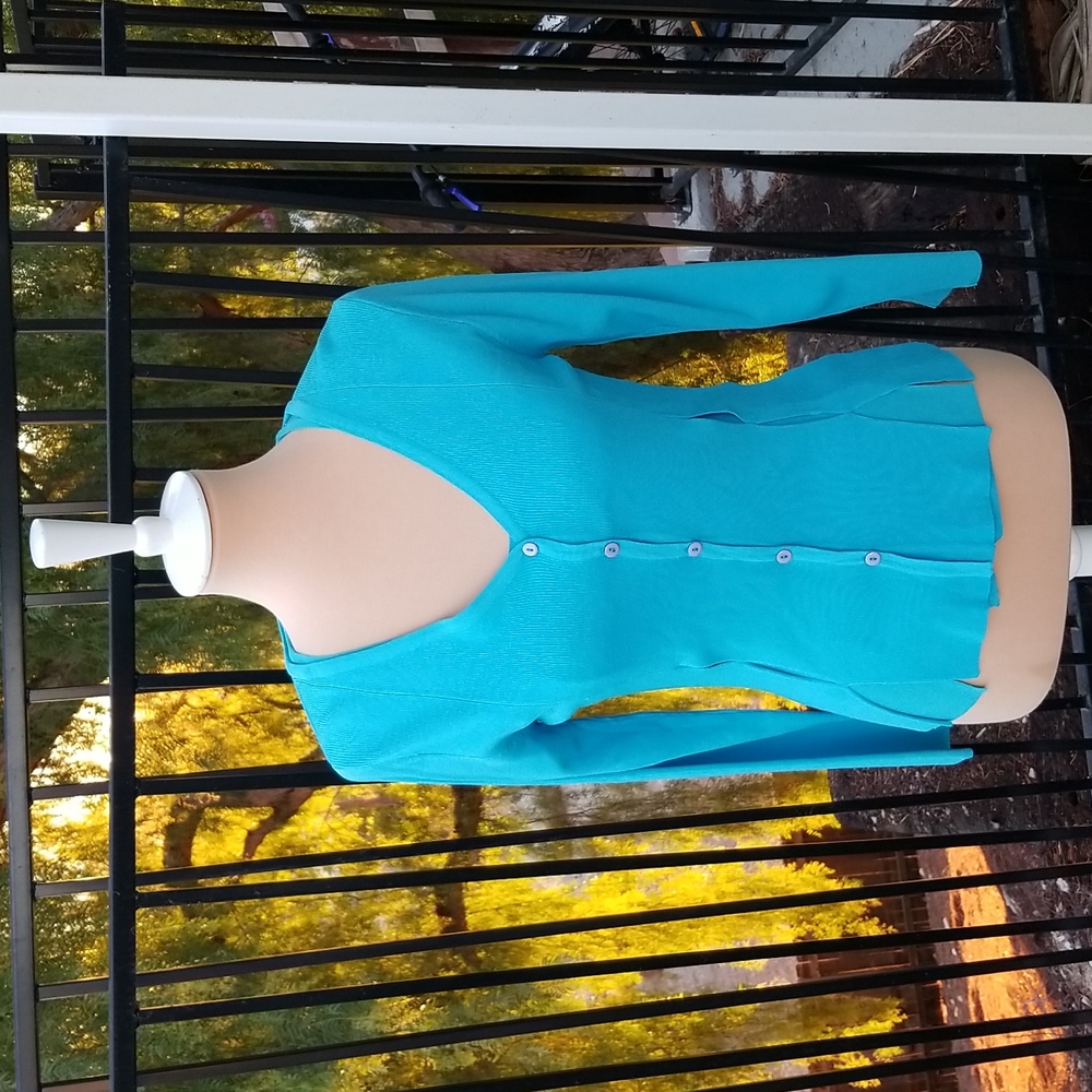 Italian Cold Shoulder Sweater Set - Medium